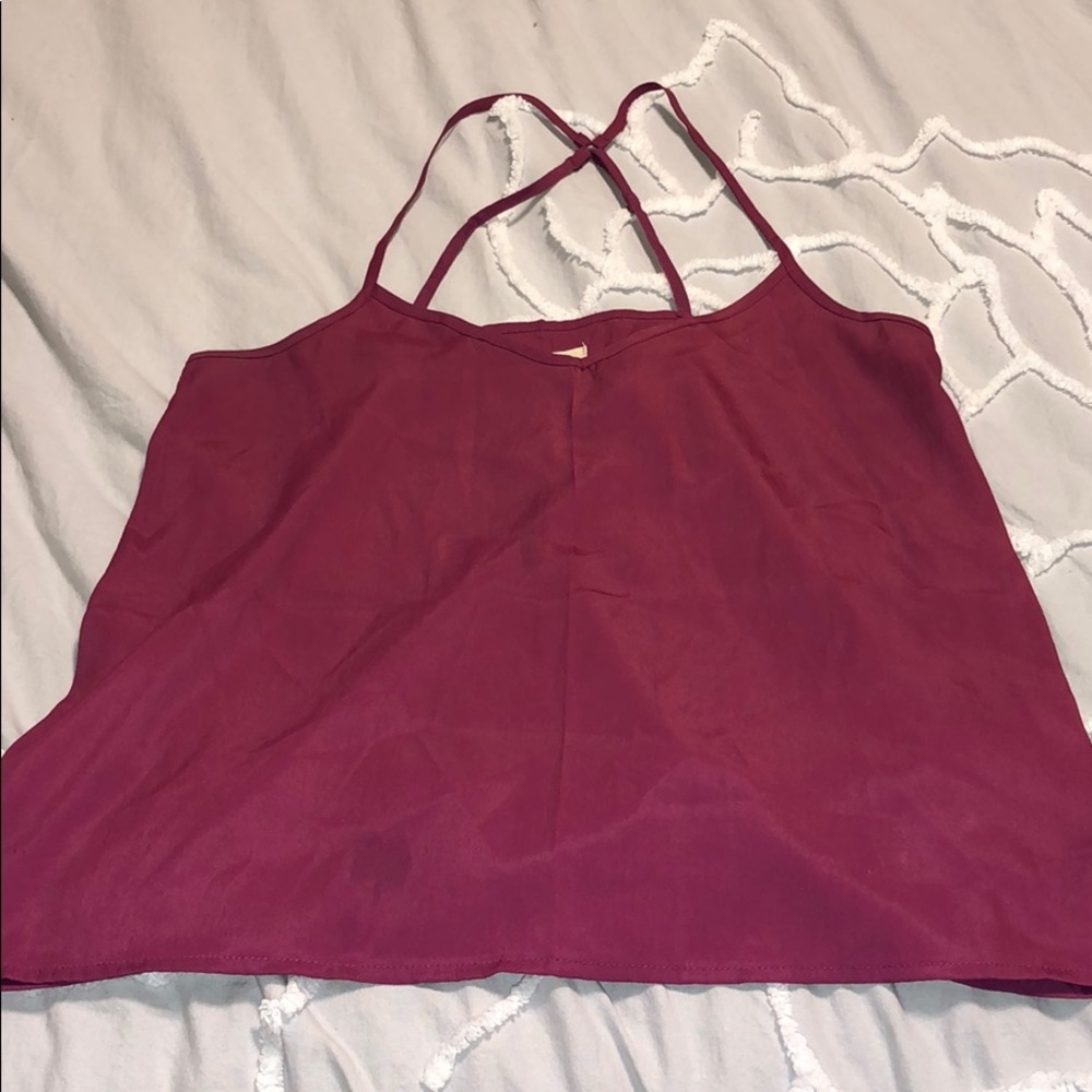 cross cross tank top